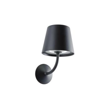 Redo 9125 - LED Kültéri fali lámpa GIORGIO LED/7W/230V IP65 fekete 9125 kép