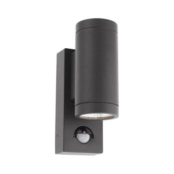 Redo 9453-LED Kültéri fali lámpatest mozgásérzékelővel VINCE 2xLED/3W/230V IP54 antracit 9453 kép