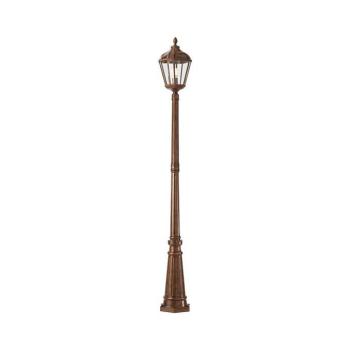 Redo 9662 - Kültéri lámpa ESSEN 1xE27/70W/230V 221,5 cm IP44 barna/patina 9662 kép