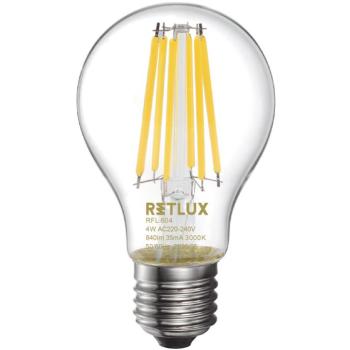 Retlux RFL 604 Filament A60 E27 4 W WW A kép