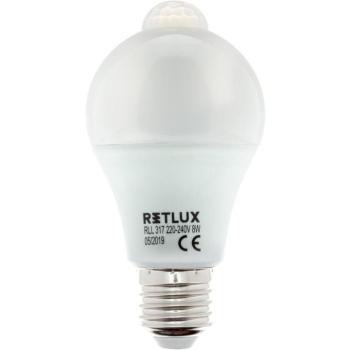 RETLUX RLL 317 A60 E27 PIR izzó 8 W WW kép