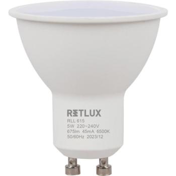 RETLUX RLL 615 GU10 bulb 5W DL D kép