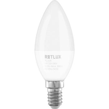 RETLUX RLL 626 C37 E14 candle 6W WW D kép