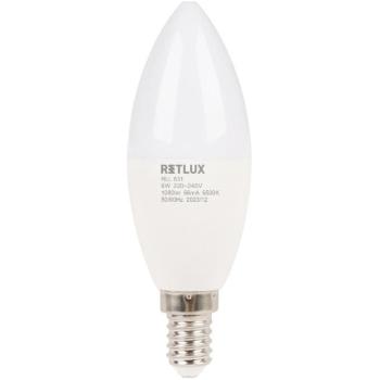 RETLUX RLL 631 C37 E14 candle 8W DL D kép