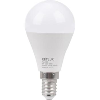 RETLUX RLL 635 G45 E14 miniG 8W WW D kép
