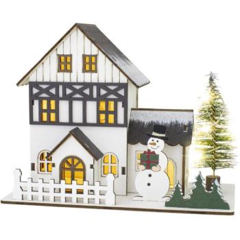 Retlux RXL 465 téli ház, 18cm, 7LED, WW
