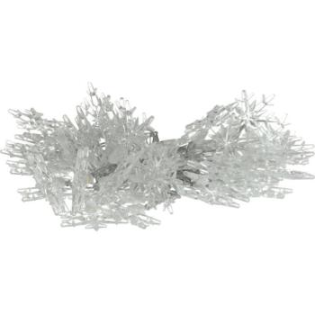 RETLUX RXL 495 Fényfüzér - hópelyhek, 40 LED, meleg fehér kép