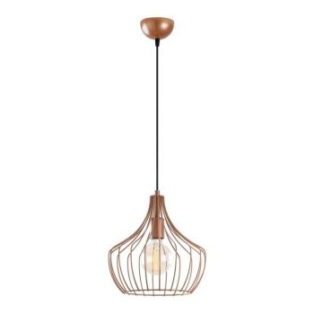 Rézszínű függőlámpa fém búrával ø 27 cm Mezopotamya – Opviq lights kép