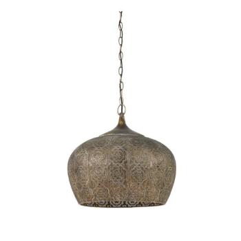 Rézszínű mennyezeti lámpa ø 43,5 cm Emine – Light & Living kép