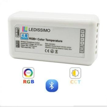 RGB-CCT , Bluetooth csoport (zóna) vezérlő , group control , 120/240 Watt , LEDISSIMO SMART kép