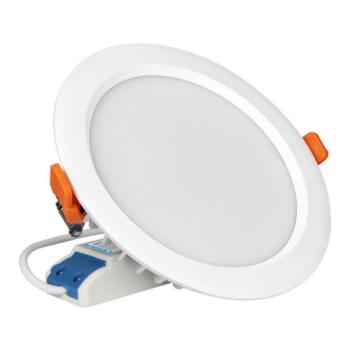 RGB-CCT LED panel , 15W , süllyesztett , kerek , dimmelhető , színes , állítható fehér színárnyalat , SMART , IP54 , Miboxer (Mi-Light) , FUT069 kép