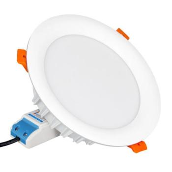 RGB-CCT LED panel , 18W , süllyesztett , kerek , dimmelhető , színes, állítható fehér színárnyalat , SMART , Miboxer (Mi-Light) , FUT065 kép
