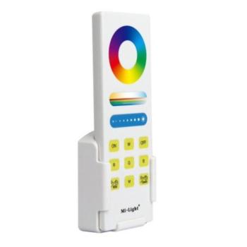 RGB-CCT , színes és fehér távirányító , állítható fehér színárnyalat , dimmer , 1 zóna , Miboxer (Mi-Light) , FUT088 kép