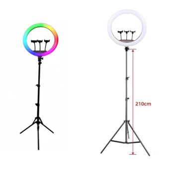 RGB LED szelfi gyűrűlámpa