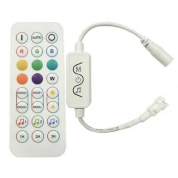 RGB távirányító és vezérlő egy csomagban digitális led szalaghoz , Bluetooth kép