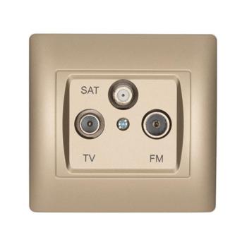 RHYME TV+FM+SAT ALJZAT PEZSGŐ METÁL kép