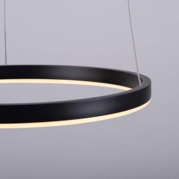 Ritus LED függőlámpa, Ø 39,3cm, antracit kép