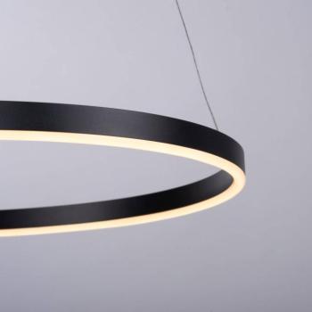 Ritus LED függőlámpa, Ø 58,5cm, antracit kép