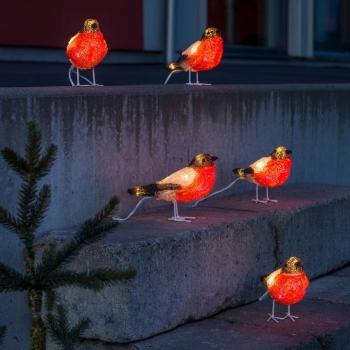 Robin - LED akril világító figurák 5 db kép
