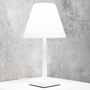 Rotaliana Dina+ LED-es újratölthető asztali lámpa fehér/fehér kép