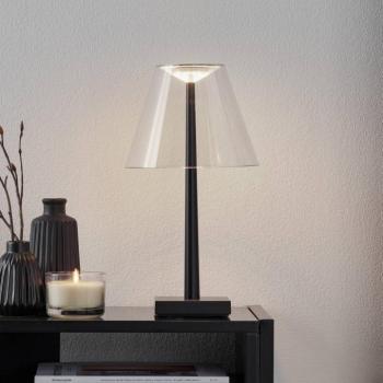 Rotaliana Dina+ T1 LED tölthető asztali világítás, fekete kép