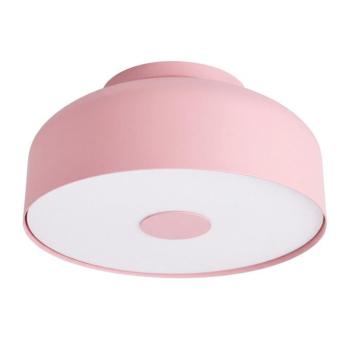 Rózsaszín acél mennyezeti lámpa ø 30 cm Omiq – Sollux kép