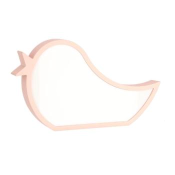 Rózsaszín gyerek éjjelilámpa Bird – Candellux Lighting kép