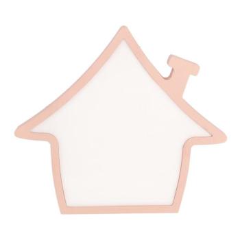 Rózsaszín gyerek éjjelilámpa House – Candellux Lighting kép