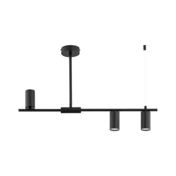 Rúdfüggeszték URANOS 3xGU10/10W/230V fekete 62535 kép