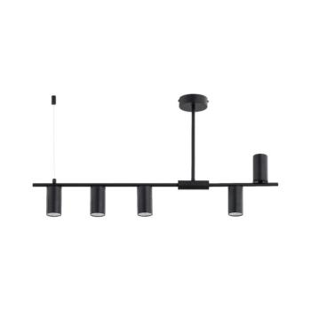 Rúdra szerelhető csillár URANOS 5xGU10/10W/230V fekete 63314 kép