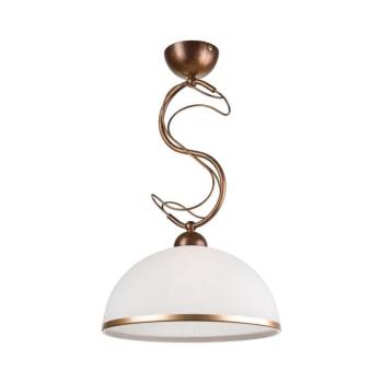 Rúdra szerelt COBRA csillár 1xE27/60W/230V Ø 30 cm bronz/patina LM-1.52/BRĄZ kép