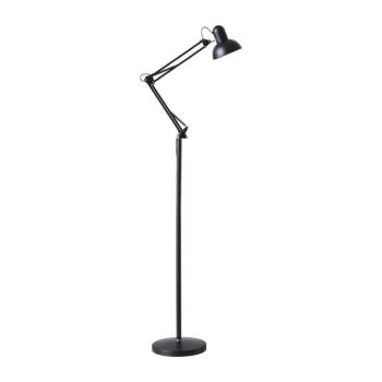 Rugalmas állólámpa AURIQ 1xE27/60W/230V 184 cm fekete KLLATCZ kép