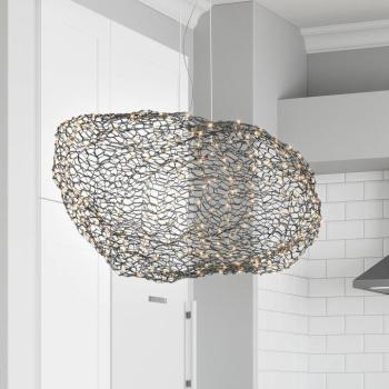 Rydéns Hayden LED-es függőlámpa fekete matt 76cm kép
