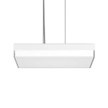 RZB Flat Slim+ függő DALI 43x43cm 41W fehér/fényes kép