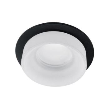 SA-045/1 SPOT LÁMPATEST 1XGU5.3 KEREK FEKETE/FEHÉR kép