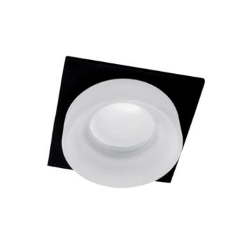 SA-045/1 SPOT LÁMPATEST 1XGU5.3 NÉGYZET FEKETE/FEHÉR kép