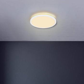 Sapana LED mennyezeti lámpa, fehér, Ø 42 cm, műanyag, IP44 kép