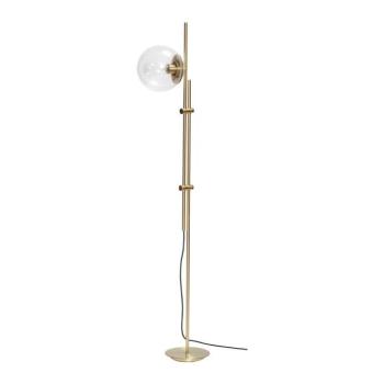 Sárgaréz színű állólámpa üveg búrával (magasság 147 cm) Bubble – Hübsch kép