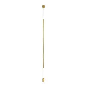 Sárgaréz színű alumínium LED állólámpa (magasság 300 cm) Elettra – Nova Luce