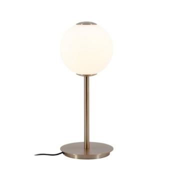 Sárgaréz színű fém LED dimmelhető asztali lámpa üveg búrával (magasság 37 cm) Audrey Table – UMAGE kép