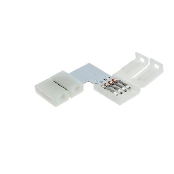 Sarok csatlakozó RGB LED szalaghoz, 10mm, Optonica, 6621 kép
