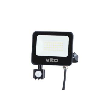 SAVA-S LED reflektor PIR mozgásérzékelővel 30W 3000lm 6000K (hidegfehér) IP65 3022720 VITO kép