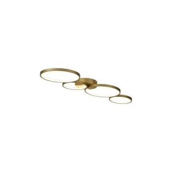 Searchlight 25772-4GO - CIRQUE fényerőszabályozható LED mennyezeti lámpa LED/37W/230V 3000K 33x97 cm 25772-4GO kép
