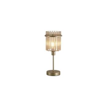 Searchlight EU55622CP - SWIZZLE asztali lámpa 1xE14/60W/230V aranyszínű EU55622CP