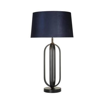 Searchlight EU91101AZ - Asztali lámpa CHIC 1xE27/60W/230V kék EU91101AZ kép