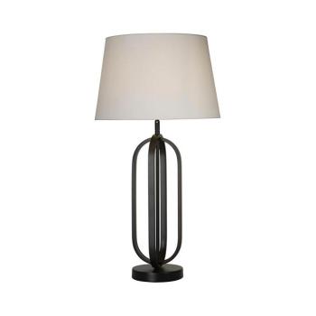 Searchlight EU91101WH - CHIC asztali lámpa 1xE27/60W/230V, fehér EU91101WH kép