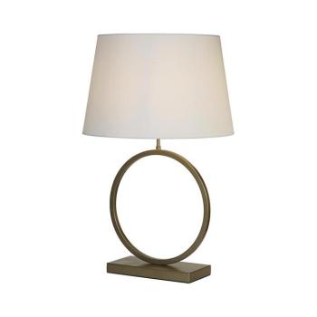 Searchlight EU93102WH - Asztali lámpa ELEGANT 1xE27/60W/230V fehér EU93102WH kép
