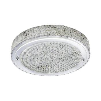 Searchlight 2714CC - LED Mennyezeti lámpa FLUSH LED/24W/230V átm. 40 cm króm 2714CC