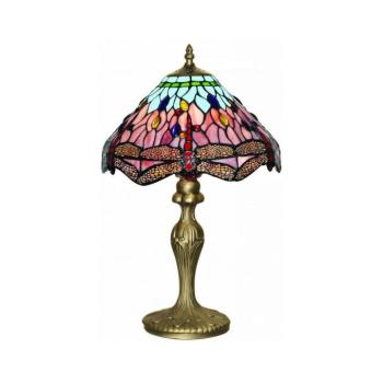 Searchlight EU1287 - Tiffany DRAGONFLY asztali lámpa 1xE27/60W/230V EU1287