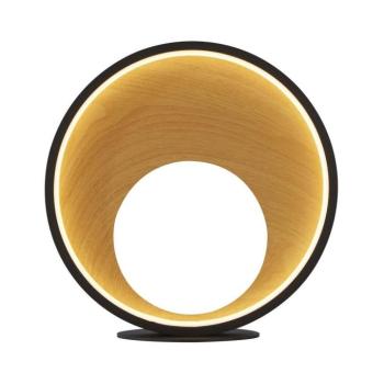 Searchlight EU36301-1BK - LED Dimmelhető asztali lámpa CURIO LED/11W/230V barna EU36301-1BK kép